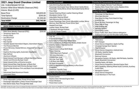 jeep grand cherokee 2021 1C4RJFBG6MC797120 image jeep grand cherokee 2021 1C4RJFBG6MC797120 image